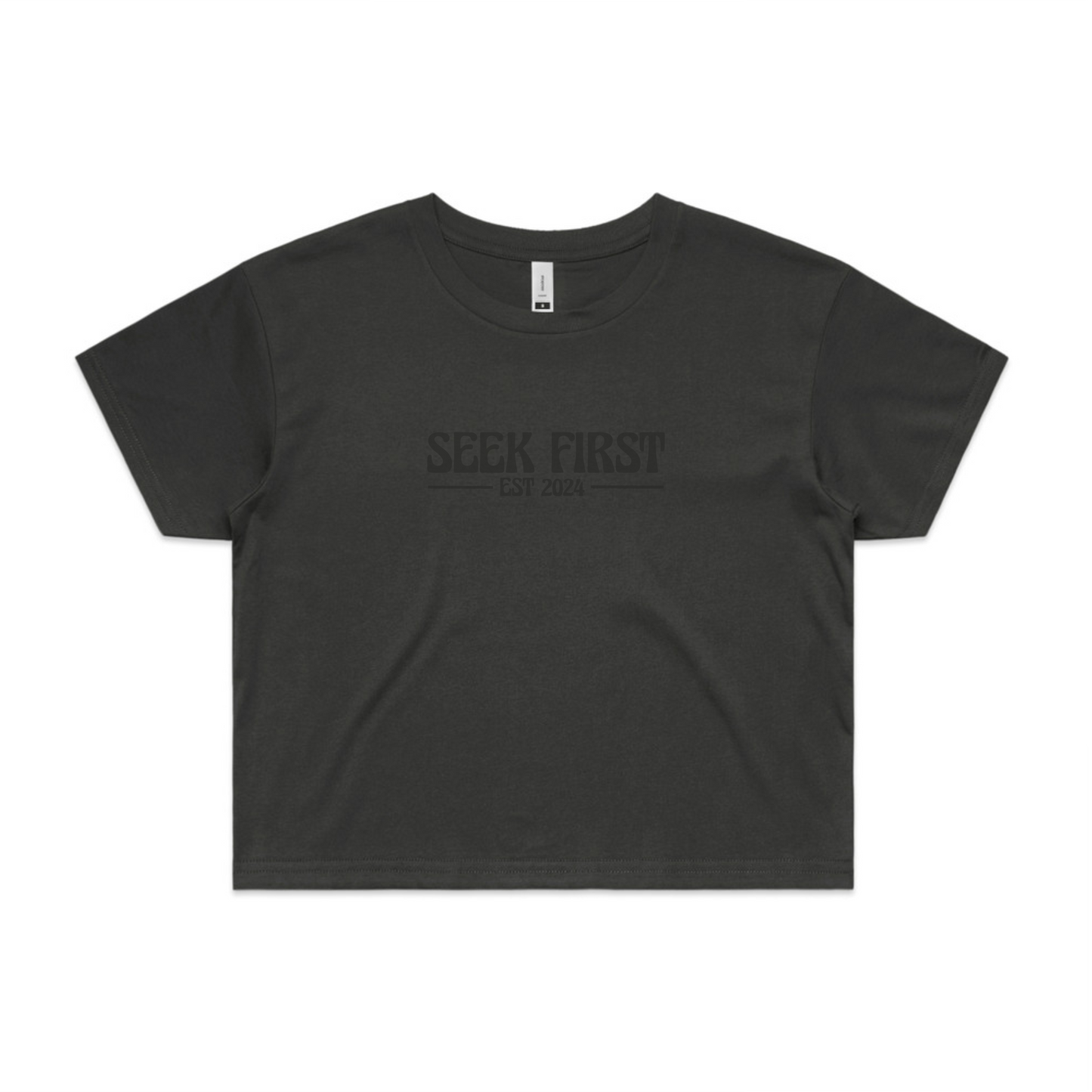 Seek First Short Cropped Tee