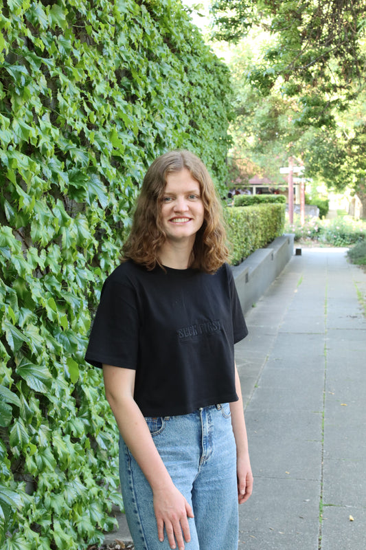 Seek First Short Cropped Tee